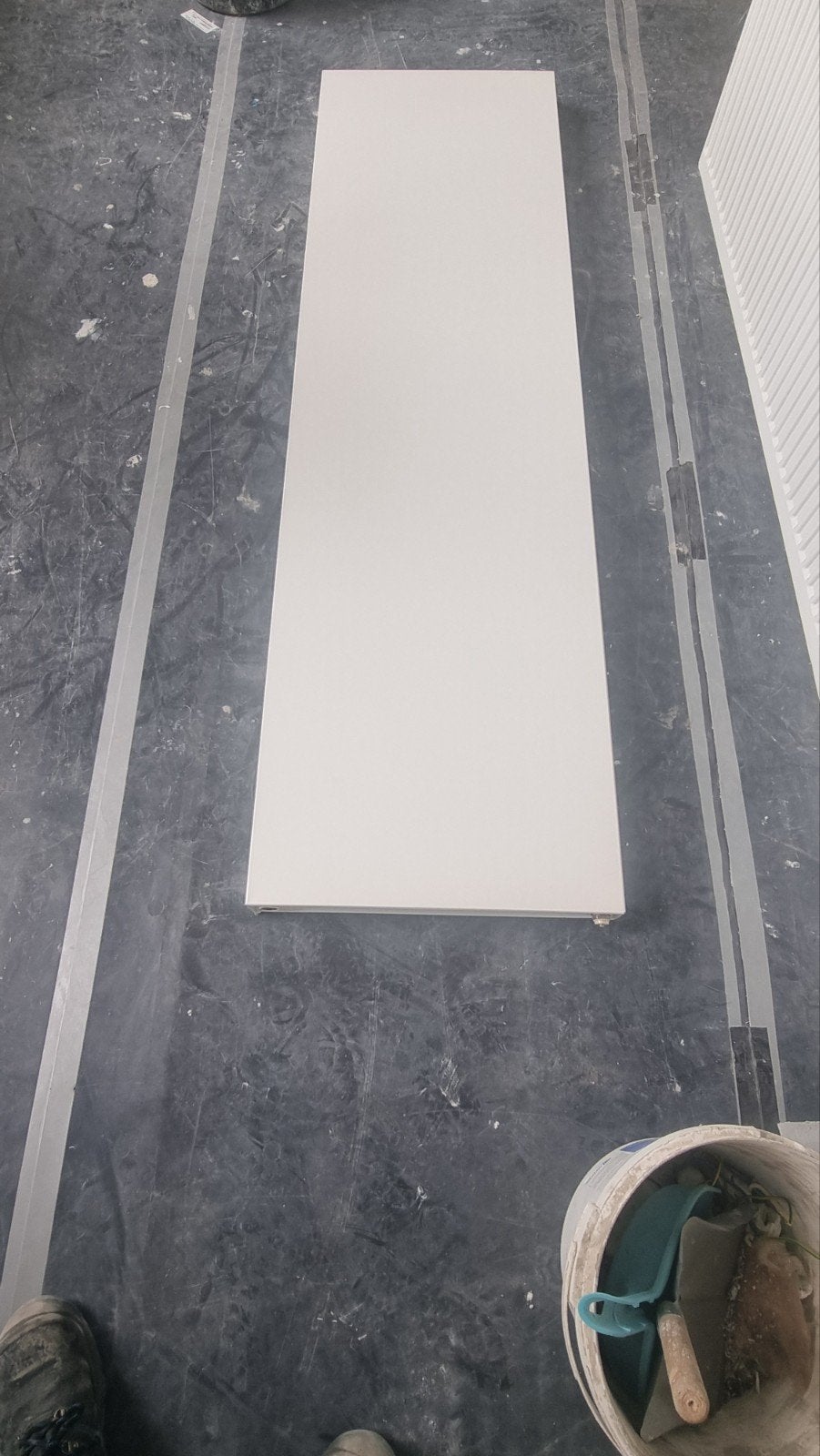 2stuks verticale radiatoren 1800x500x70 T20 vlak, 800 watts ou plus, Moins de 60 cm, Enlèvement, Utilisé