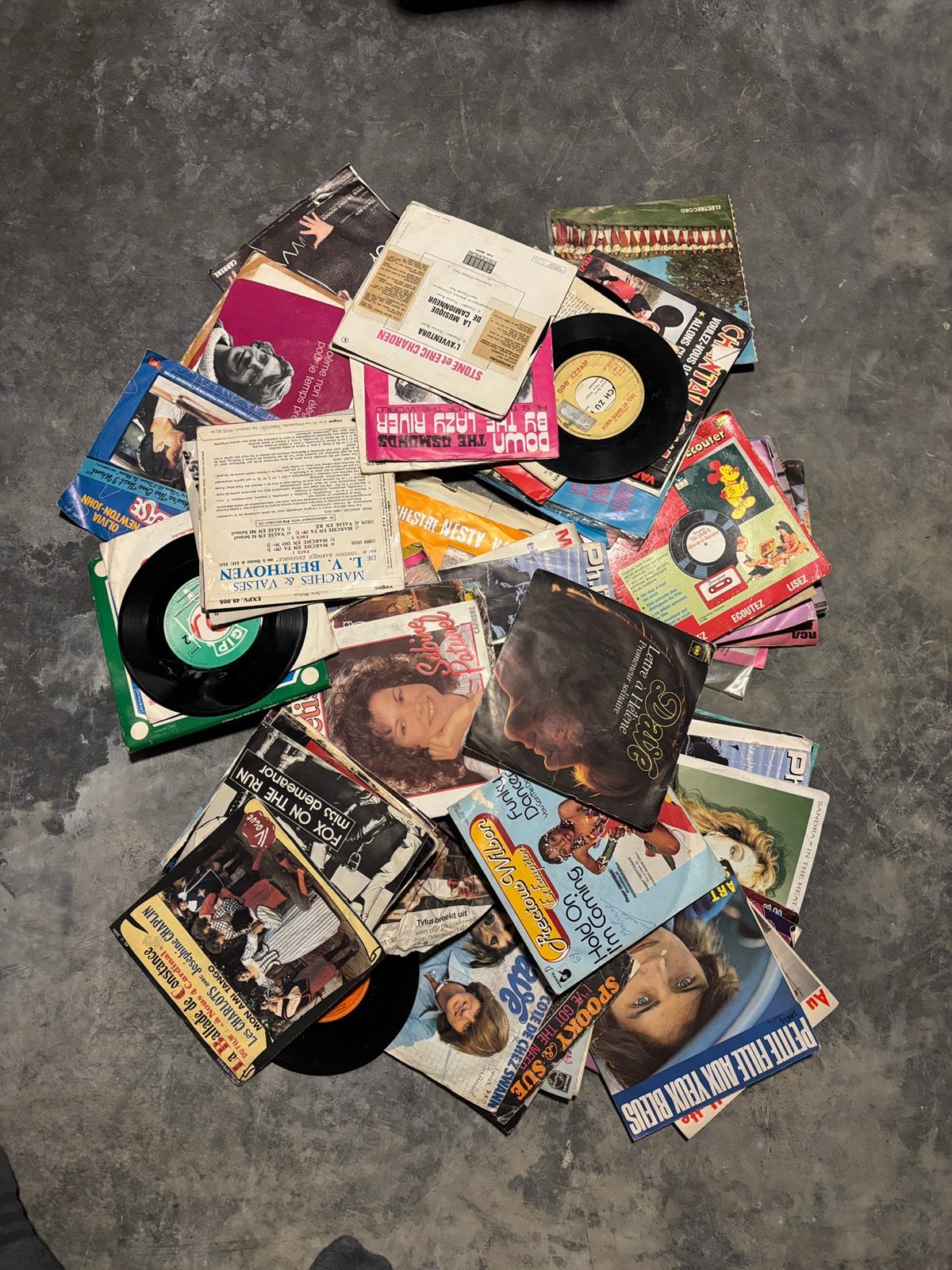 Oude plaatjes vinyl, Enlèvement, Comme neuf
