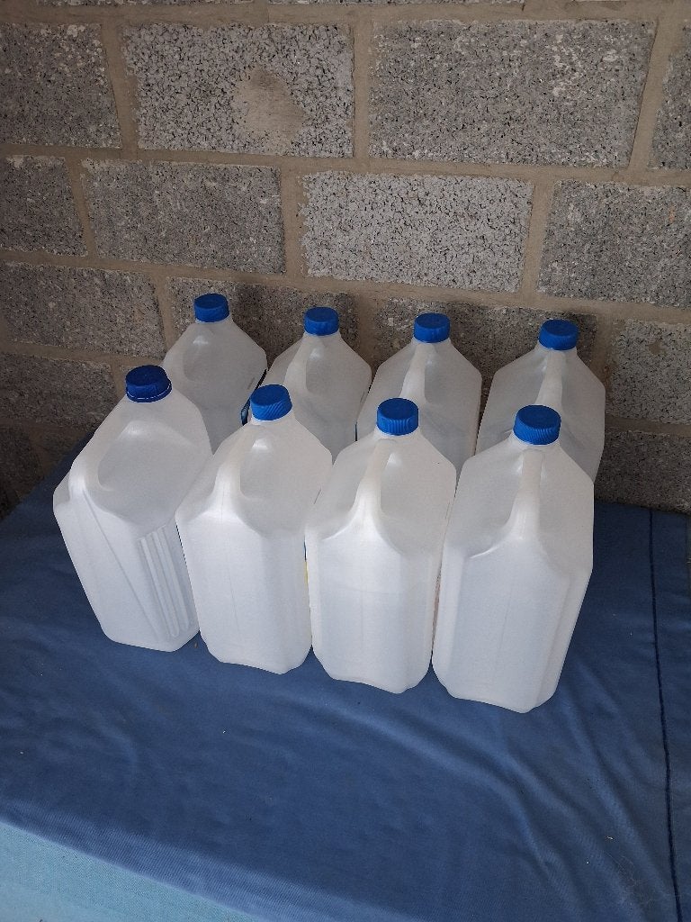 8 x Lege bidons - 5 Liter, Enlèvement