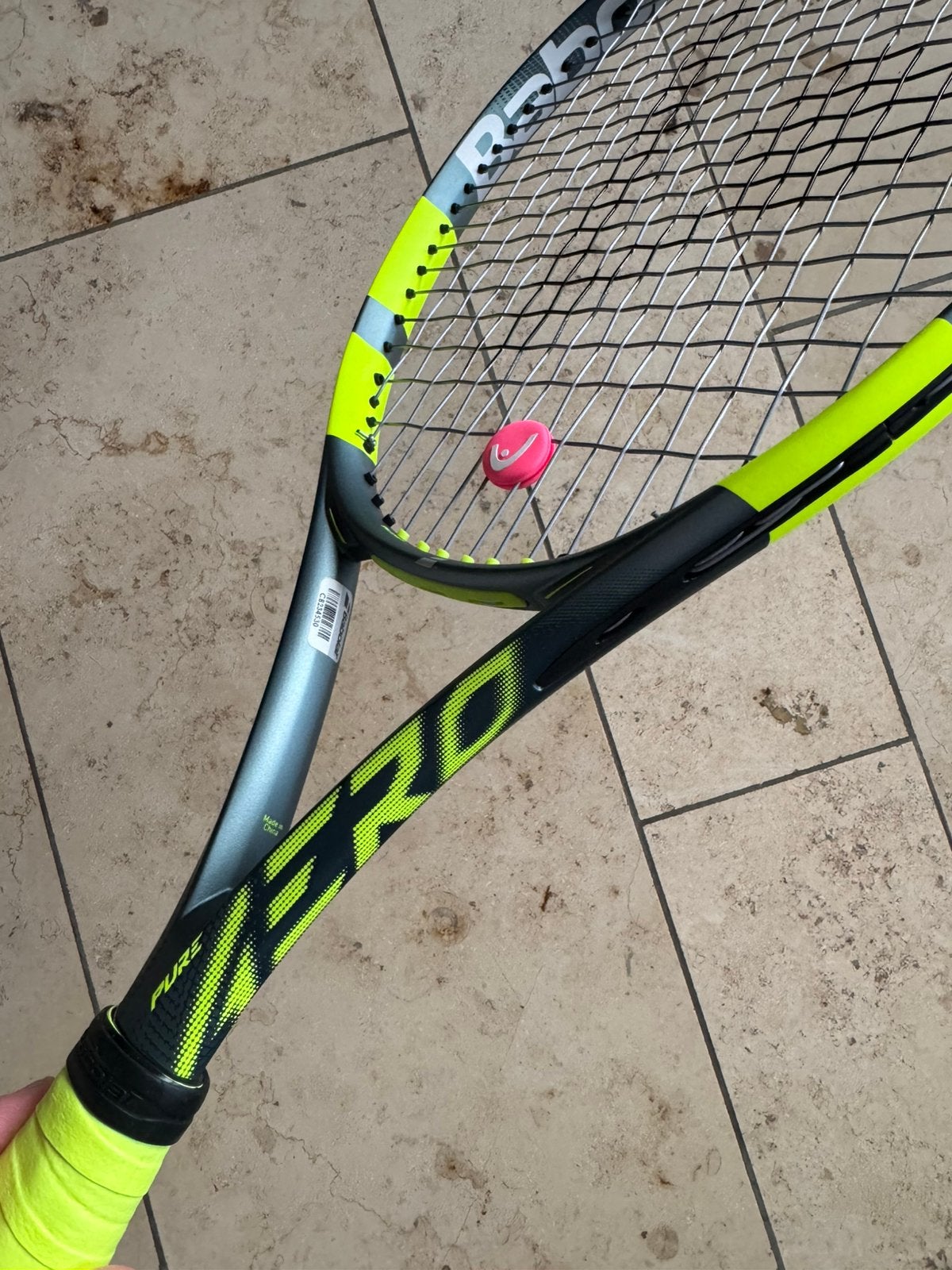 Raquette babolat pure aero, Enlèvement, Comme neuf, Raquette, Babolat