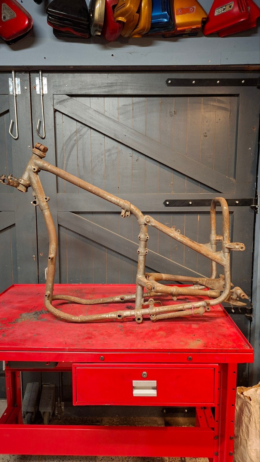 Frame Gillet Estafette 500cc, Motoren, Ophalen, Gebruikt