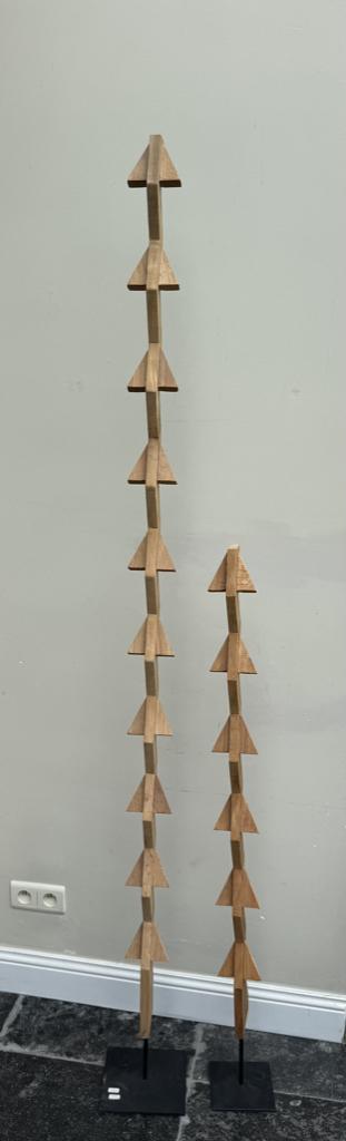 Ethnicraft decoratieve totems, Enlèvement, Comme neuf