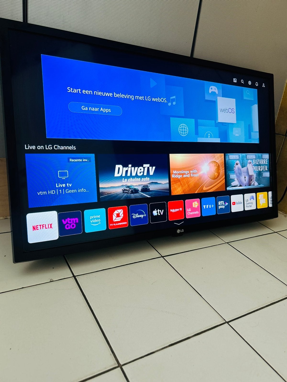 LG  smart tv 4K beeld perfect werkend staat, Audio, Tv en Foto, Televisies, Ophalen, Zo goed als nieuw, LG, Smart TV