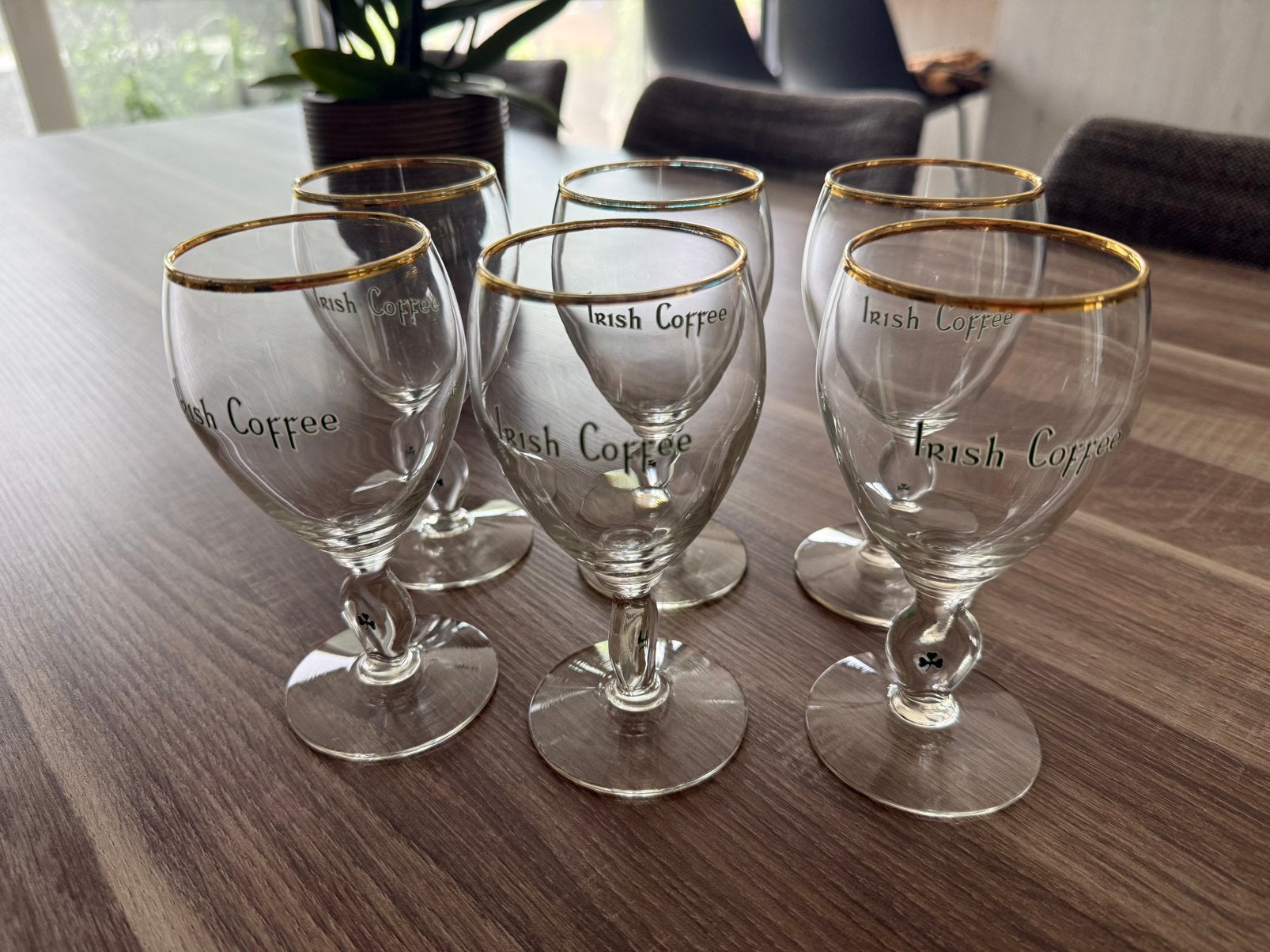 Set glazen voor Irish Coffee, Ophalen, Nieuw