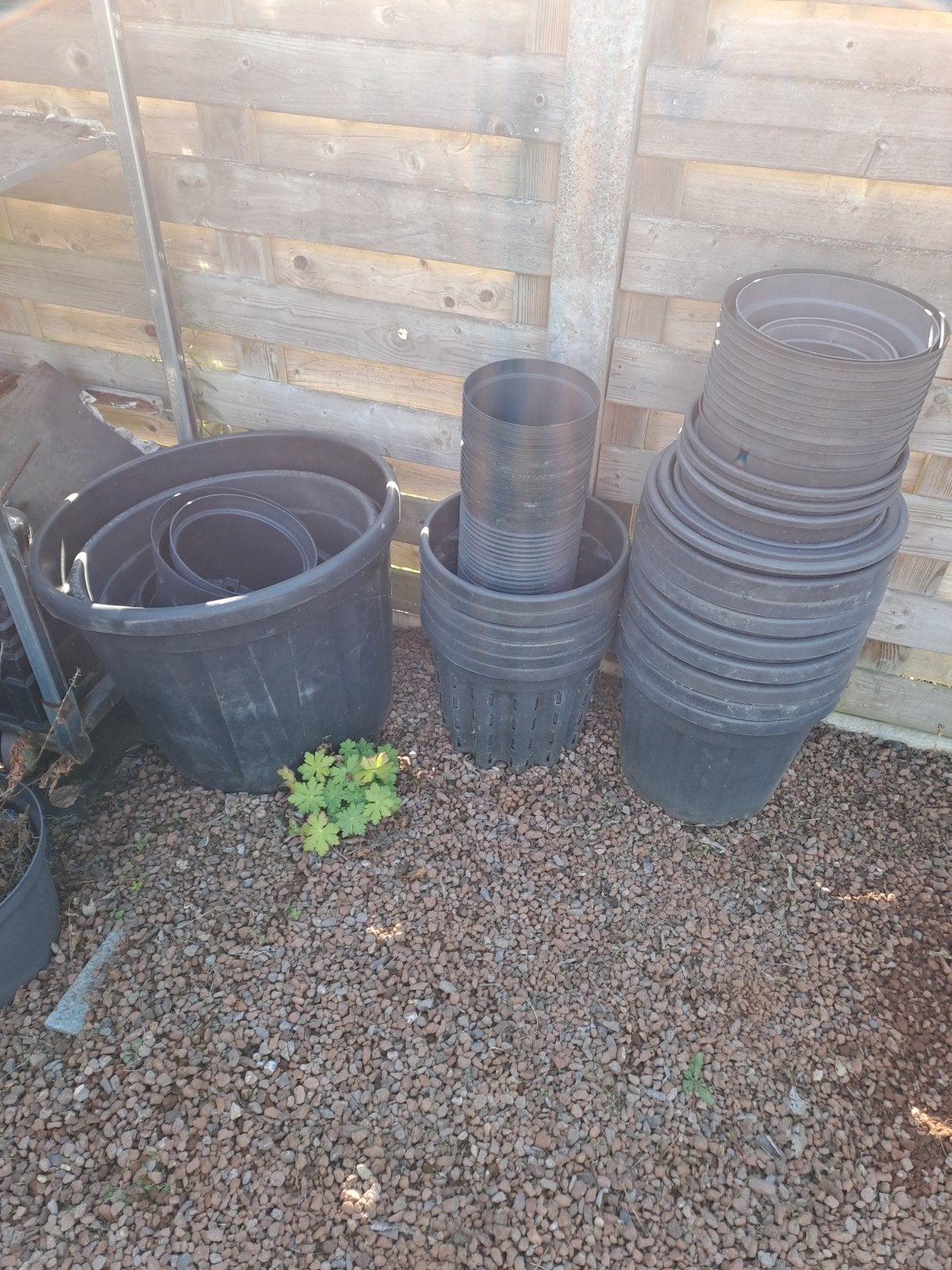 GRATIS kweekpotten allerlei, Tuin en Terras, Bloembakken en Plantenbakken, Ophalen