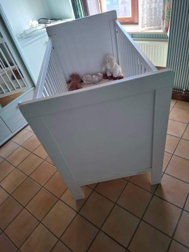 Babybed compleet, Zo goed als nieuw, Minder dan 140 cm, Minder dan 70 cm, Ophalen