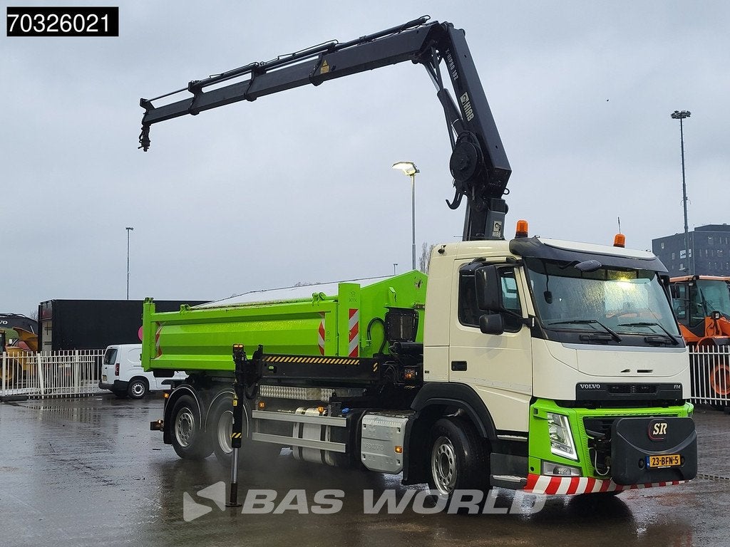 Volvo FM 330 6X2 HIAB X-HIPRO 192 E-3 Kran Crane Transcom Li, Achat, Euro 6, Entreprise, Diesel