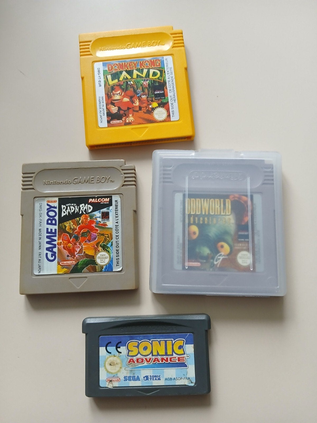 jeux gameboy classic, Enlèvement ou Envoi