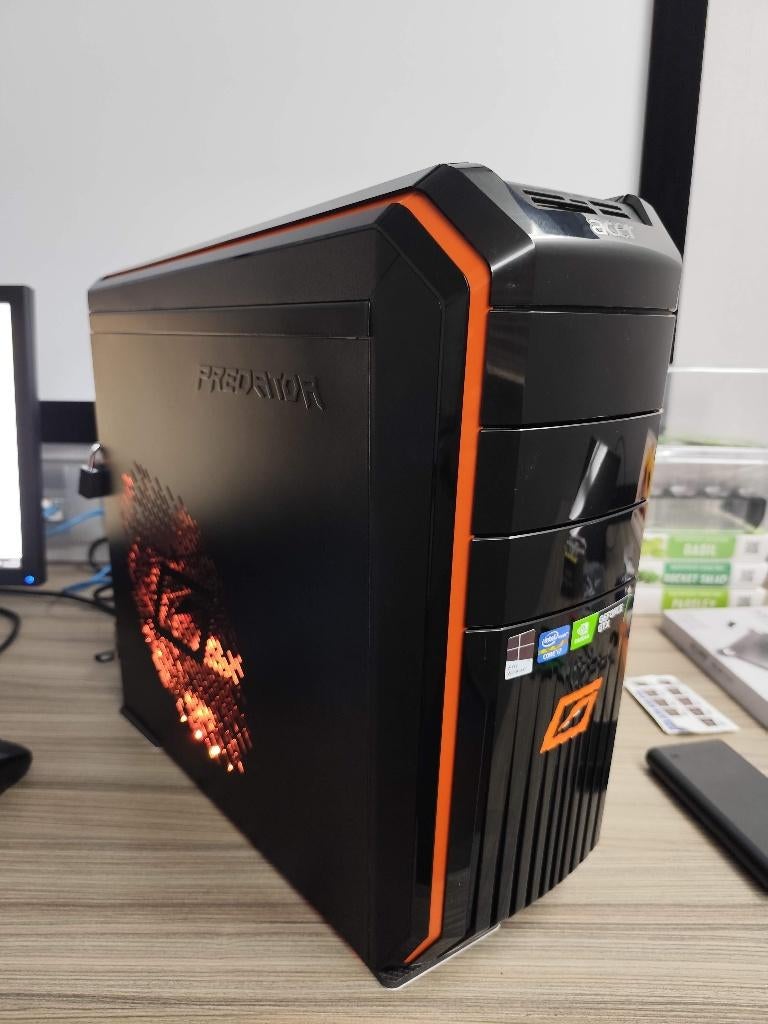 Vintage Gaming PC - Acer Predator G3610 (fully refurbished), Computers en Software, Desktop Pc's, Ophalen, 2 tot 3 Ghz, 8 GB, Refurbished