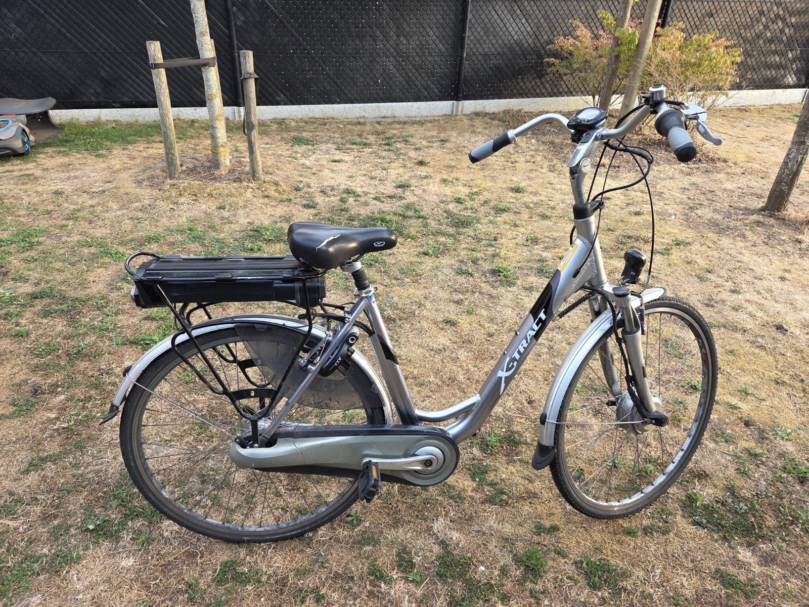 Elektrische stadsfiets x-tract met TranzX PST motor, Fietsen en Brommers, Elektrische fietsen, Gebruikt, 47 tot 51 cm, 30 tot 50 km per accu