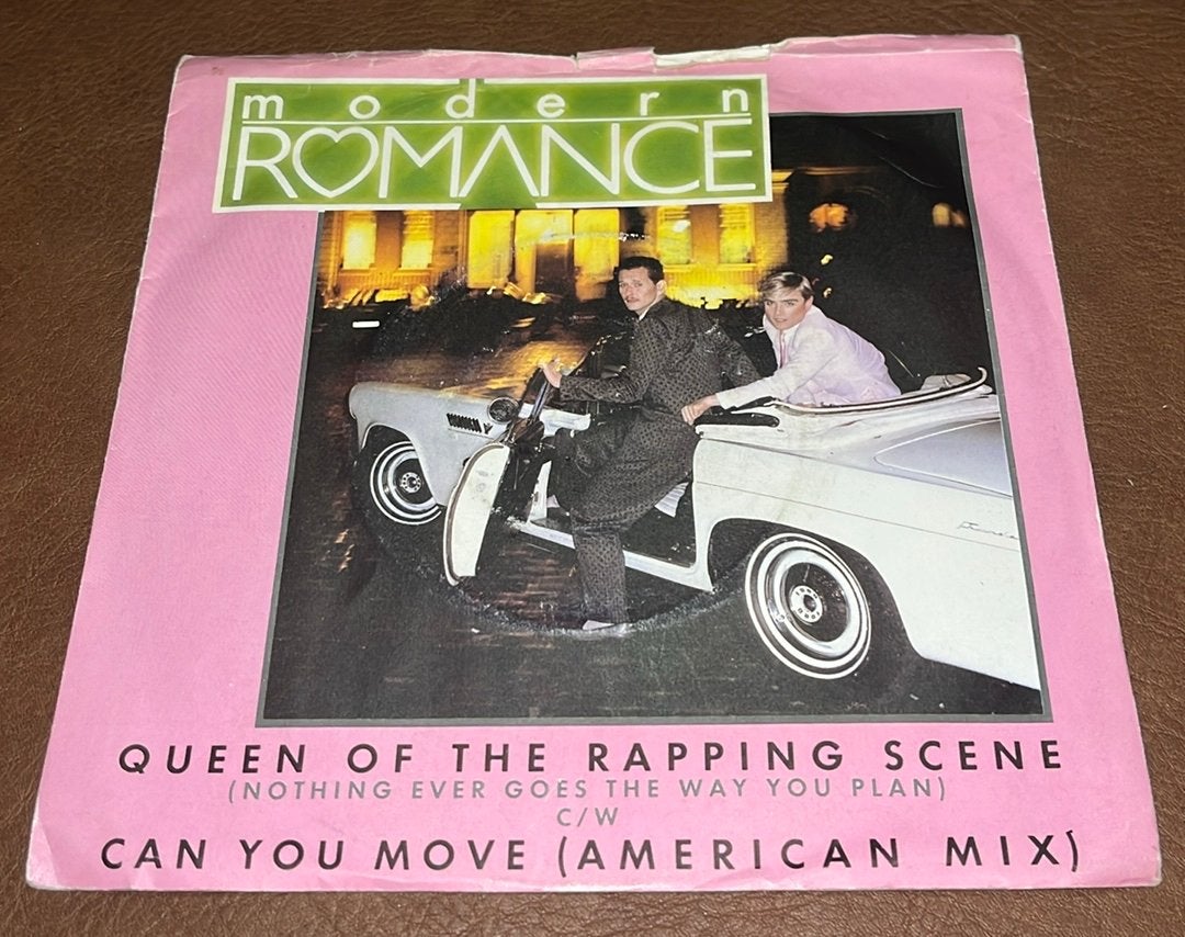 Modern Romance ‎– Queen Of The Rapping Scene - 7” vinyl sing, Cd's en Dvd's, Ophalen of Verzenden, Gebruikt