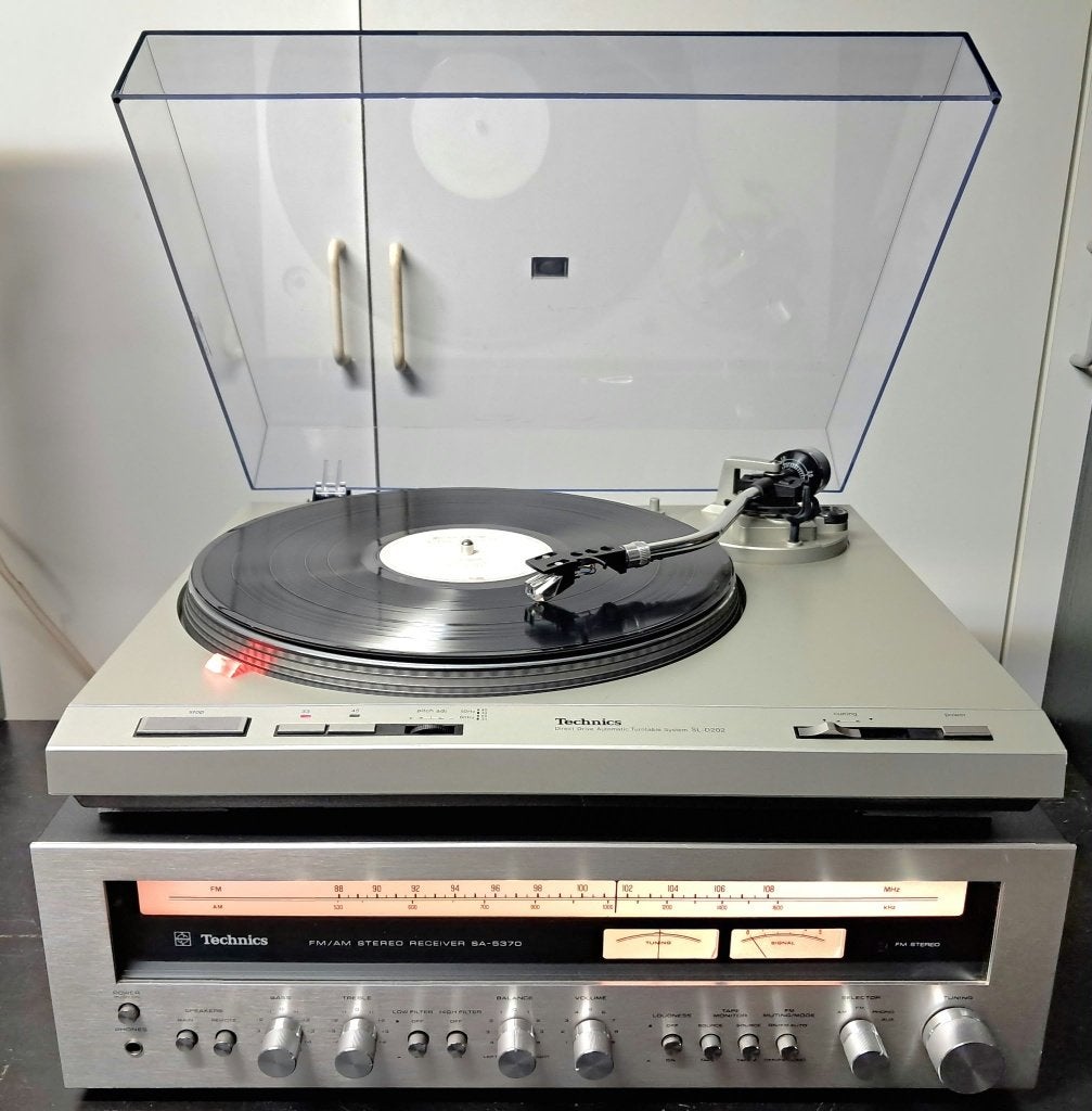 Technics retro installatie in nieuwstaat., Tuner of Radio, Losse componenten, Zo goed als nieuw, Ophalen