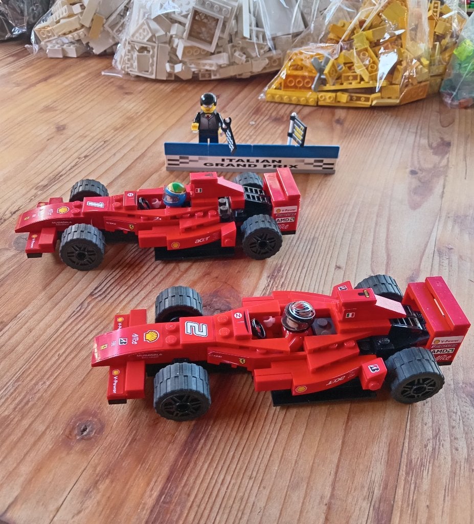 LEGO Racers 8168 Ferrari Victory 2009 complet, Complet, Lego, Ensemble complet, Envoi
