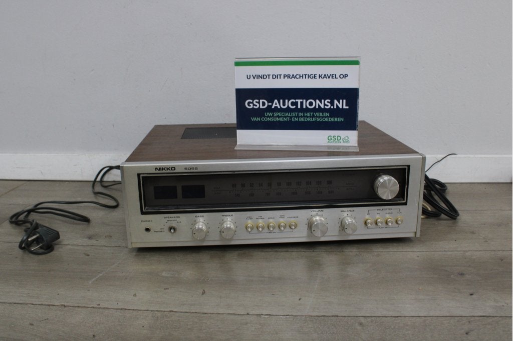 Nikko 5055 vintage stereo receiver, Enlèvement ou Envoi, Niet ingevuld, Niet ingevuld, Niet ingevuld