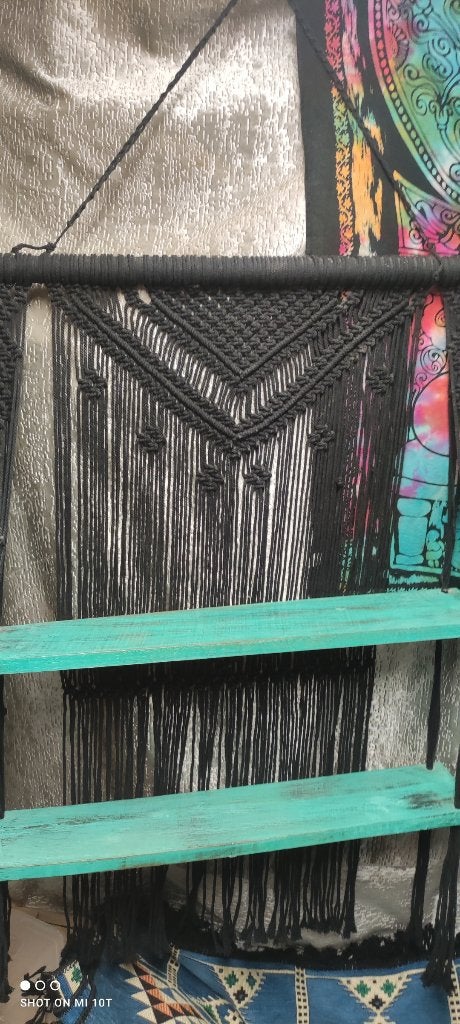 Étagère en macramé, Enlèvement, Comme neuf