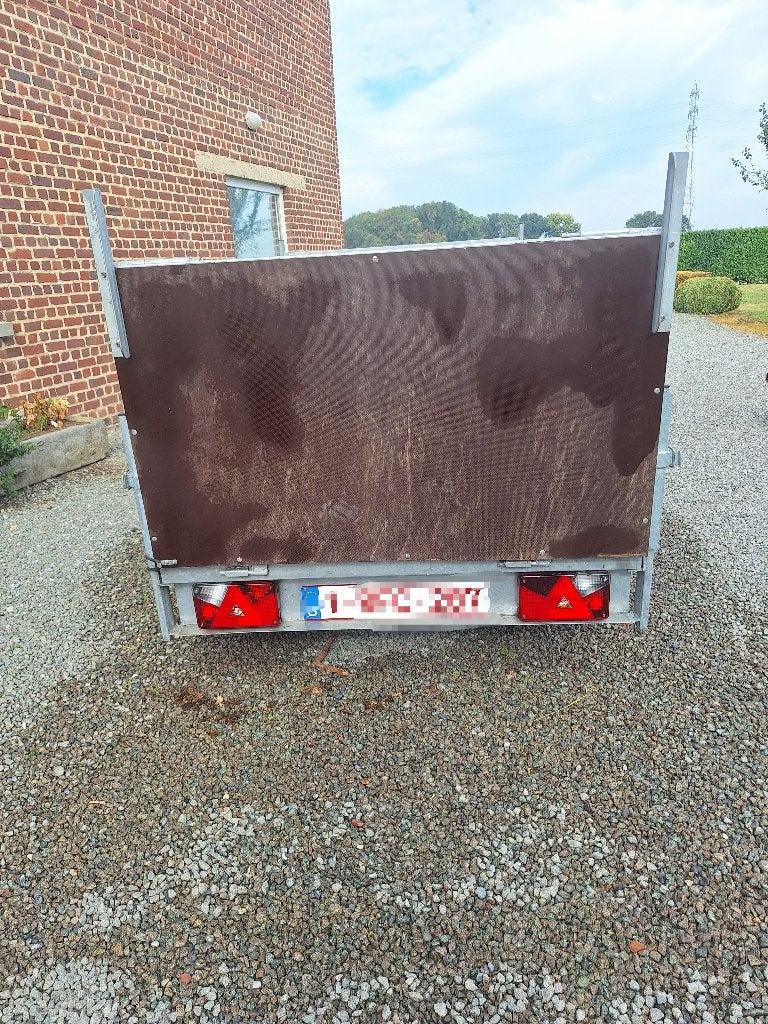 Remorque moto, Ophalen, Zo goed als nieuw