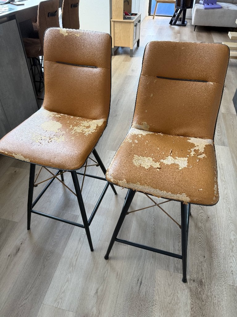 barstoelen, Ophalen, Draaibaar, Gebruikt, 60 tot 90 cm