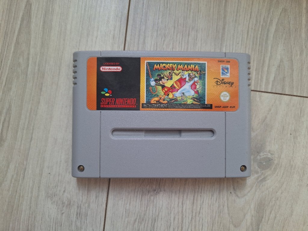 Mickey Mania voor de Super Nintendo (SNES), Games en Spelcomputers, Games | Nintendo Super NES, Avontuur en Actie, 2 spelers, Eén computer