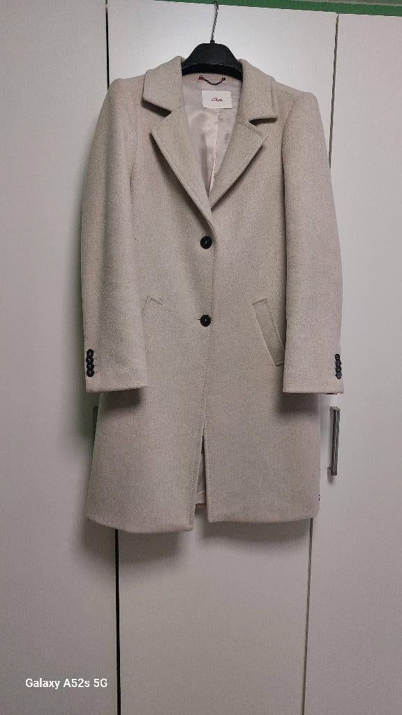 Manteau dame, Ophalen, Beige, Maat 42/44 (L), S. OLIVER