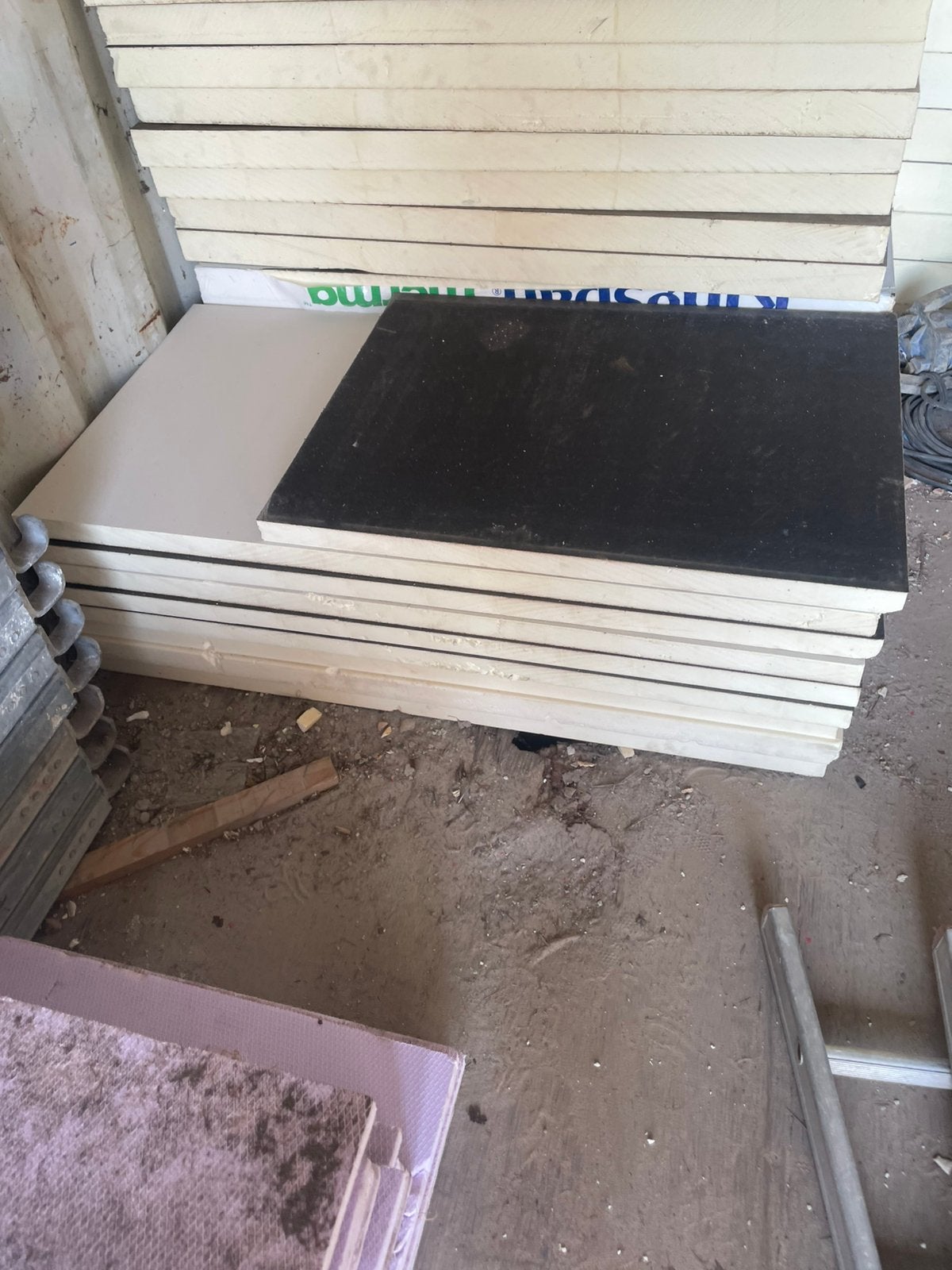 8 platen van 4 cm dik, Ophalen, Zo goed als nieuw