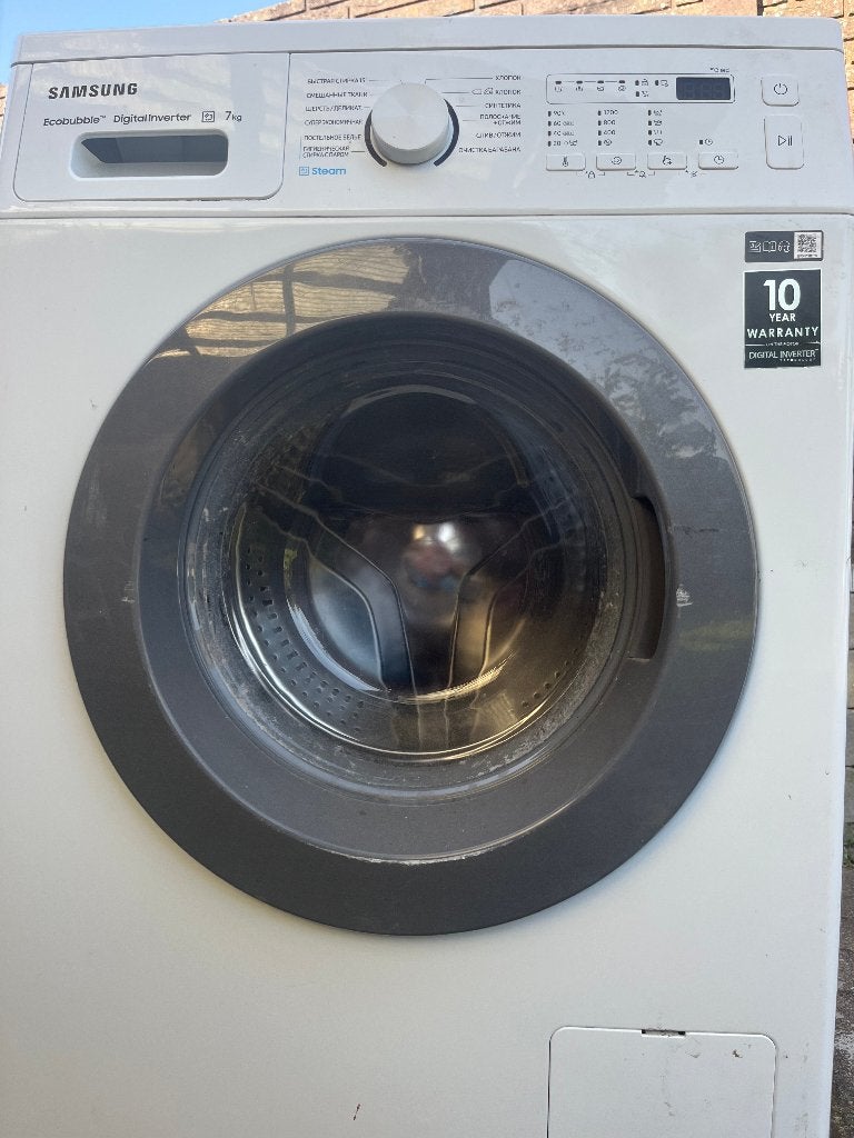 wasmachine, Elektronische apparatuur, Wasmachines, Ophalen, Zo goed als nieuw, Voorlader, 1200 tot 1600 toeren