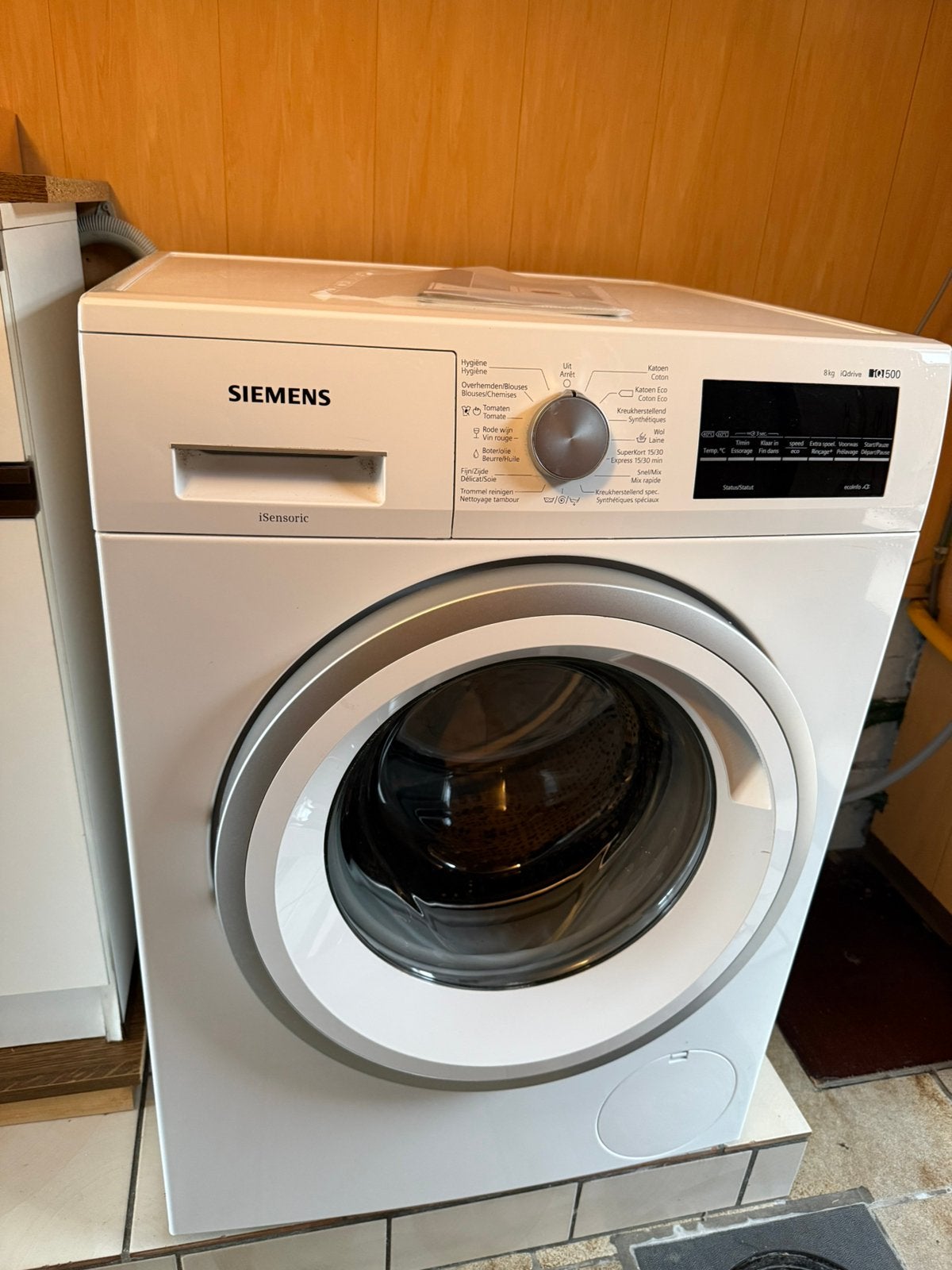 Siemens IQ500 wasmachine 8 kg, Enlèvement, Comme neuf