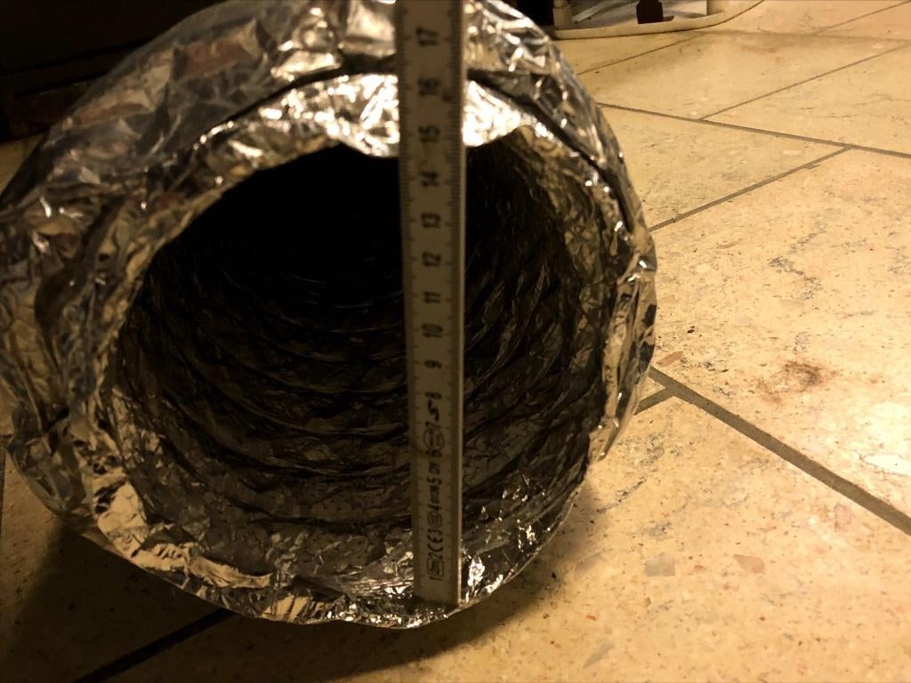 flexibele buis voor afzuiging, Ophalen, Zo goed als nieuw, Ventilator en Afzuiger