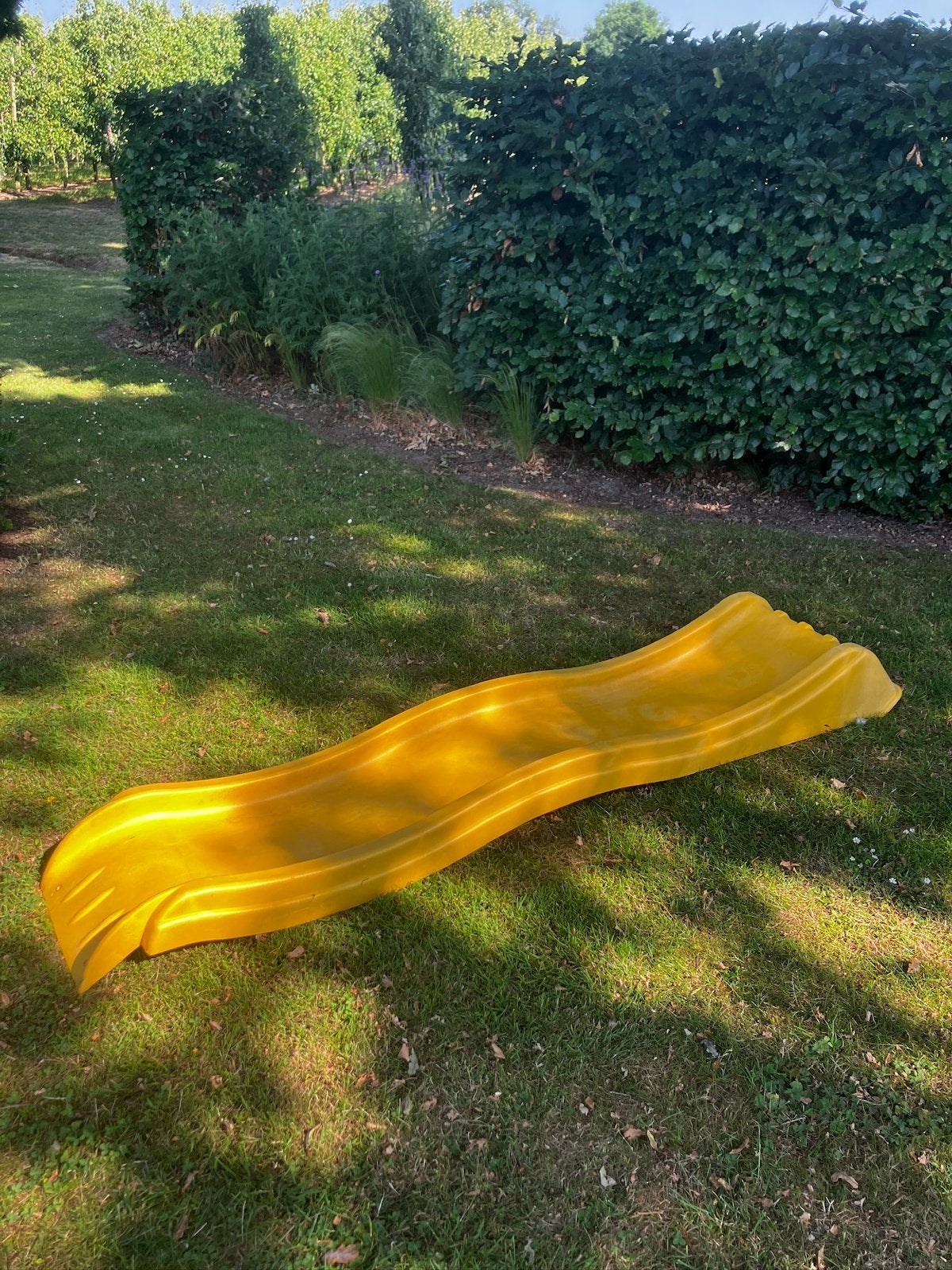 Toboggan jaune -  2,35 m, Enfants & Bébés, Enlèvement, Utilisé, Toboggan