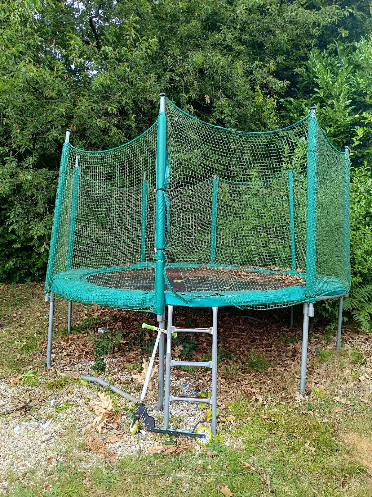 Trampoline Kadee, Enlèvement