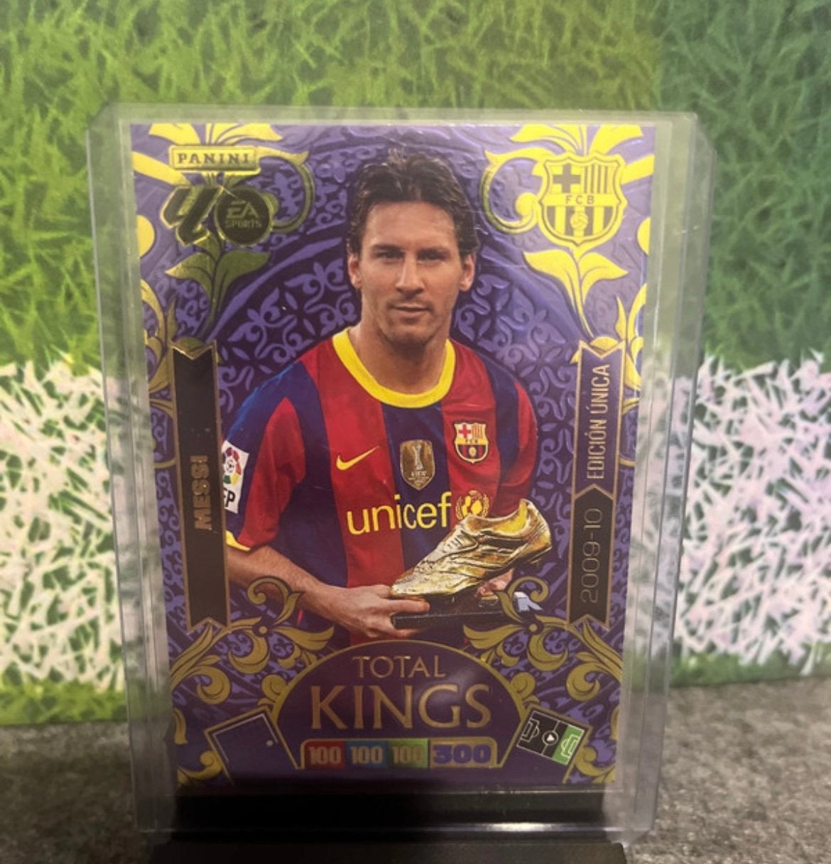 Messi Panini Total Kings 3-kaartenset, Ophalen of Verzenden, Zo goed als nieuw