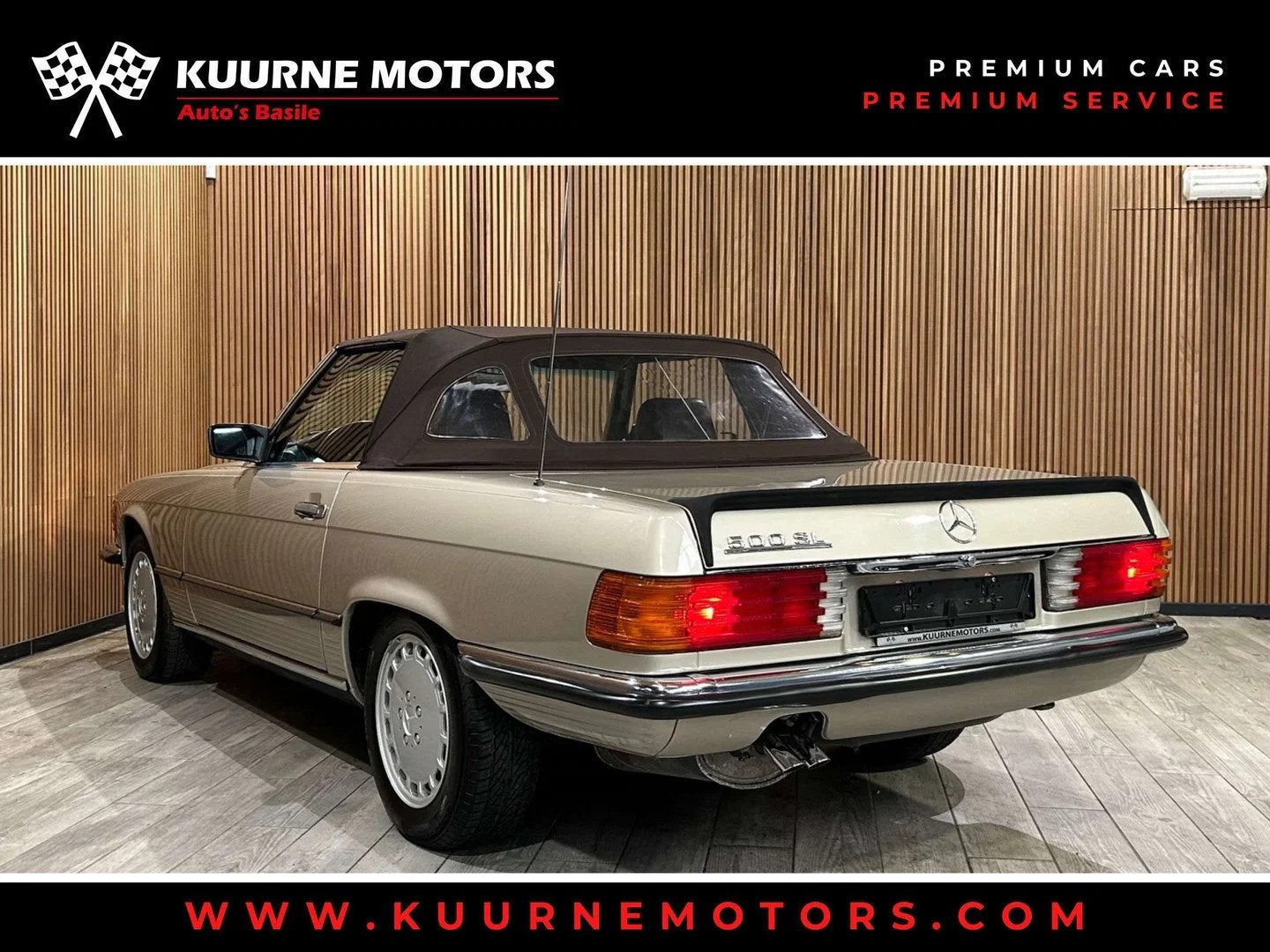 Mercedes-Benz 500-serie 500 SL *ORIGINEEL EUROPEES* Oldtimer, Cuir, Achat, Entreprise, Noir