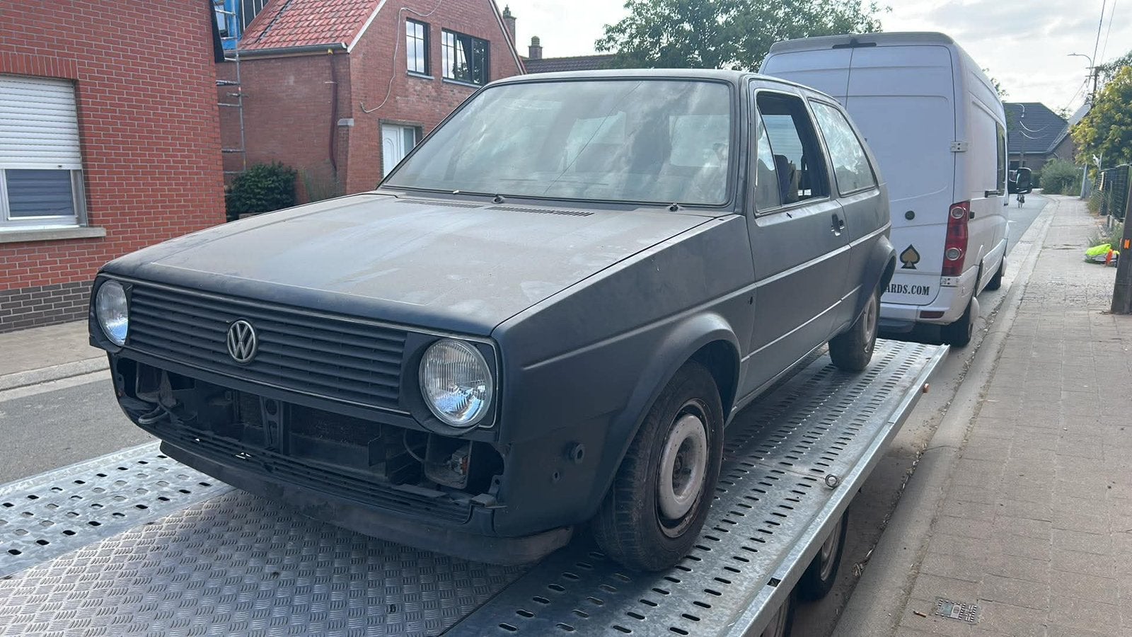 Golf 2 project, Auto's, 4 cilinders, 1600 cc, Diesel, Te koop