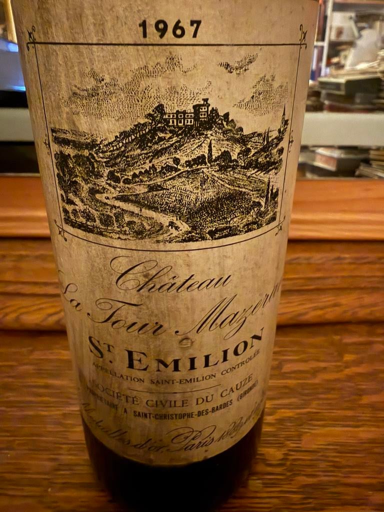 Saint Emilion, Verzamelen, Wijnen, Frankrijk, Ophalen of Verzenden, Zo goed als nieuw, Rode wijn
