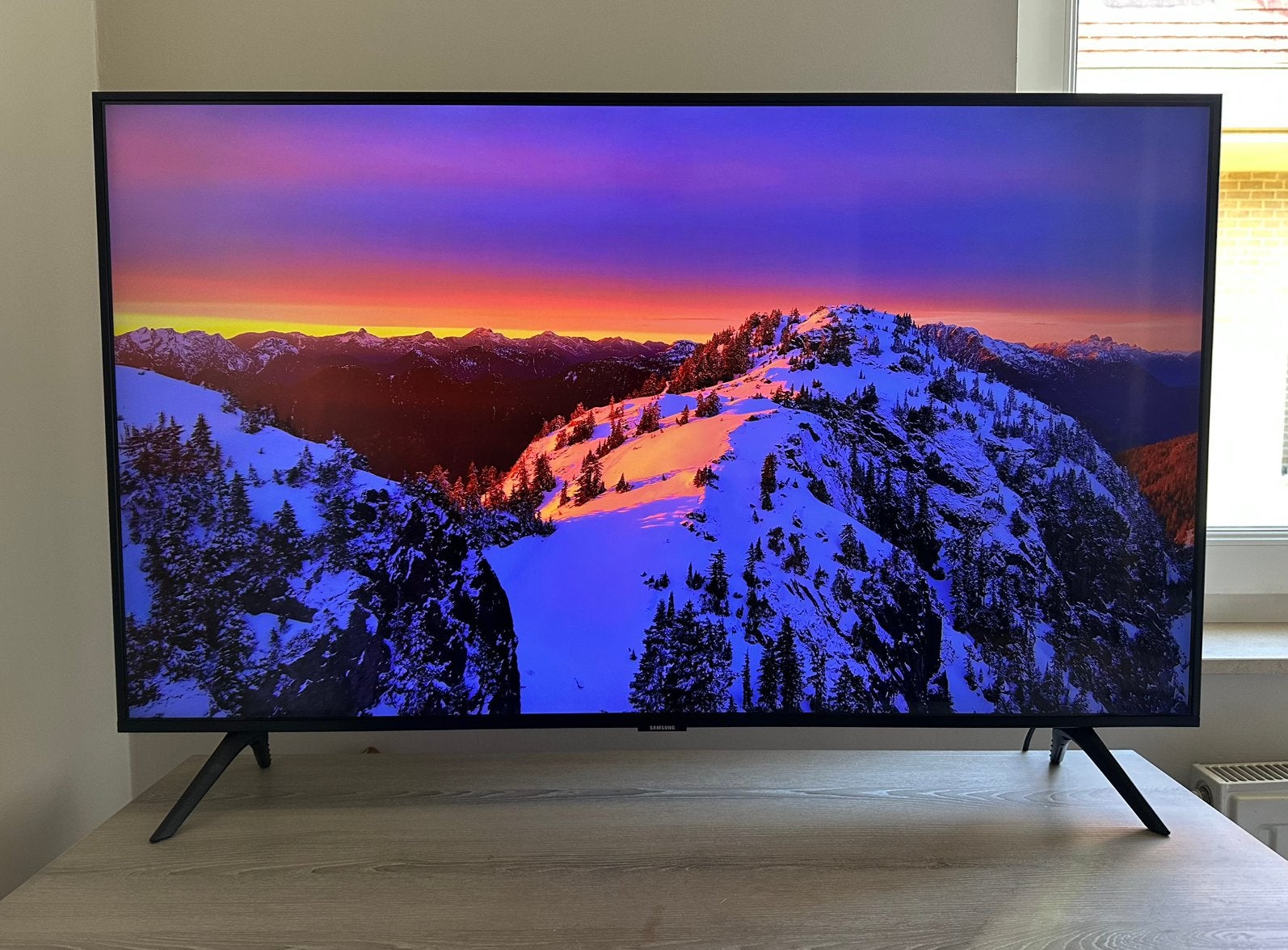 Samsung 43” 4K Smart TV, Audio, Tv en Foto, Ophalen, LED, 50 Hz, 80 tot 100 cm