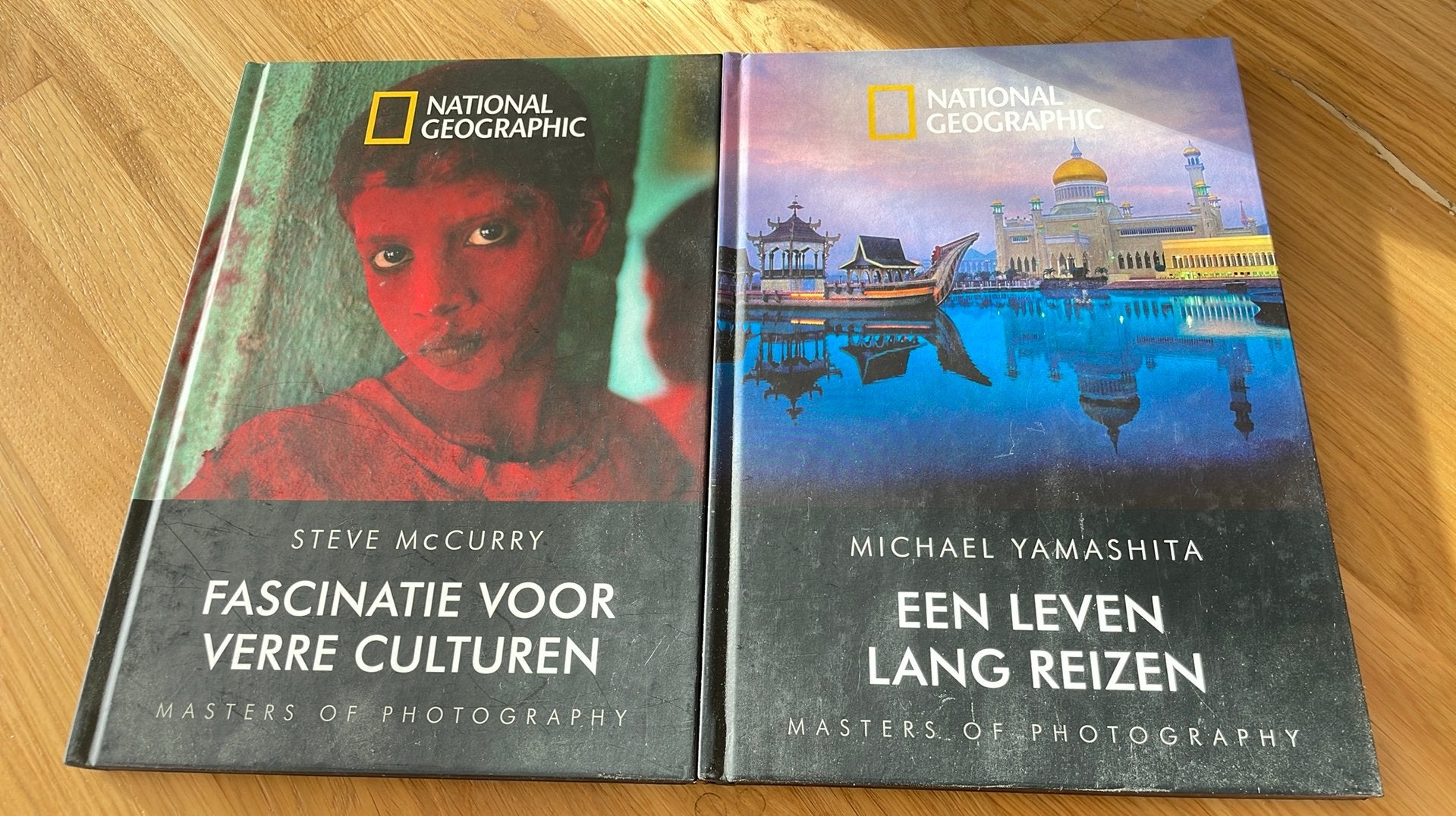 Een leven lang reizen + Fascinatie voor verre culturen, Enlèvement ou Envoi, Comme neuf, Michael Yamashita, Photographes