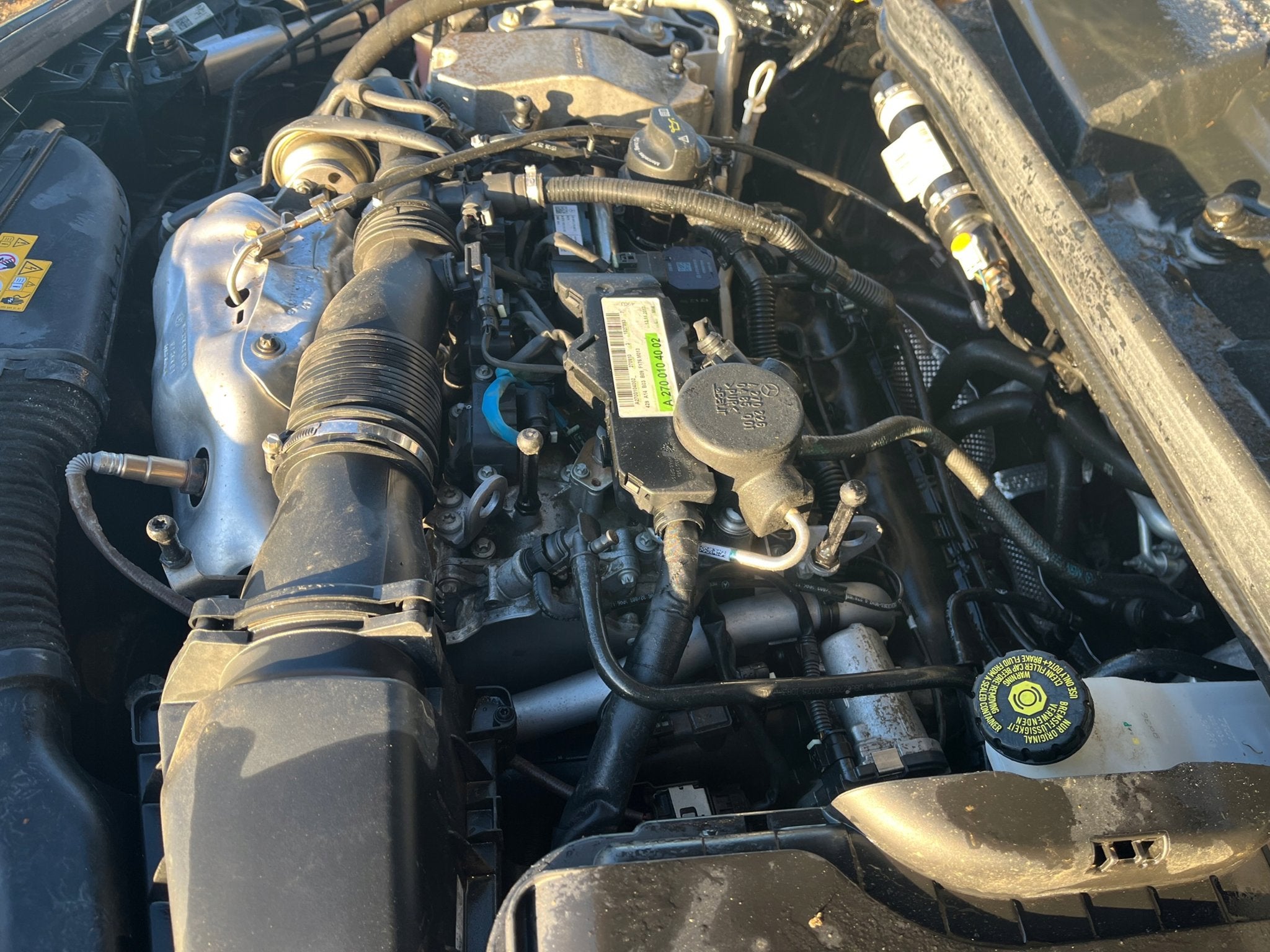 Moteur M270910 Complet A-CLASS MERCEDES-BENZ, Envoi, Utilisé, Daihatsu