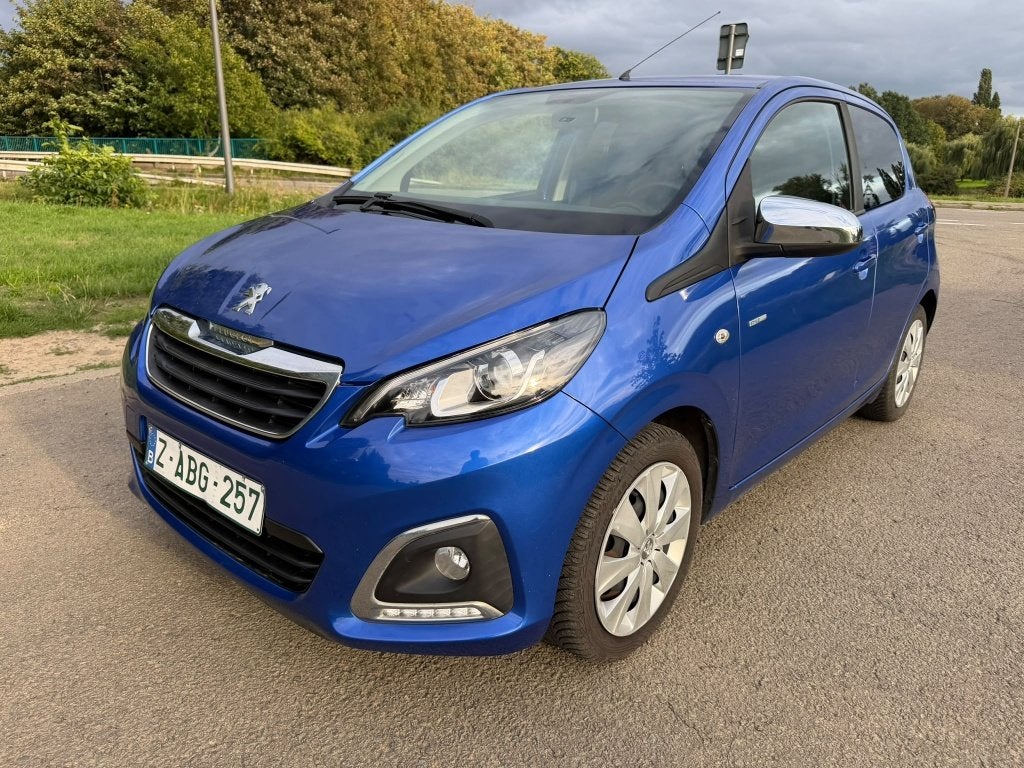 Peugeot 108 1.0 VTi Top! Actief S, Auto's, Voorwielaandrijving, Euro 6, Blauw, 3 cilinders