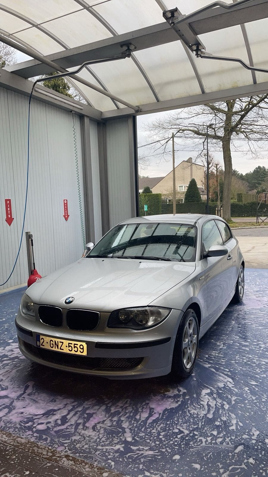 Bmw 118I 2.0 2008 EXPORT, Auto's, Automaat, Particulier, Blauw, 2 deurs