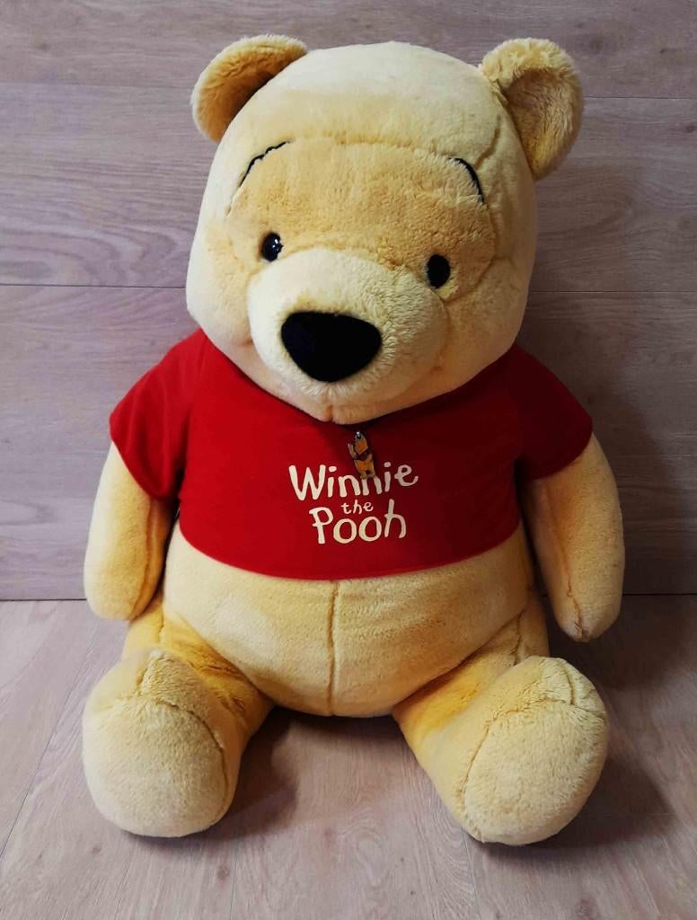 Winnie de pooh beer als nieuw 60 cm groot, Beer, Ophalen of Verzenden, Zo goed als nieuw, Middelgroot (20 tot 80 cm)