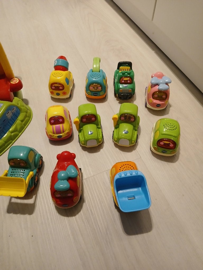 Vtech autogarage frans, Ophalen, Gebruikt