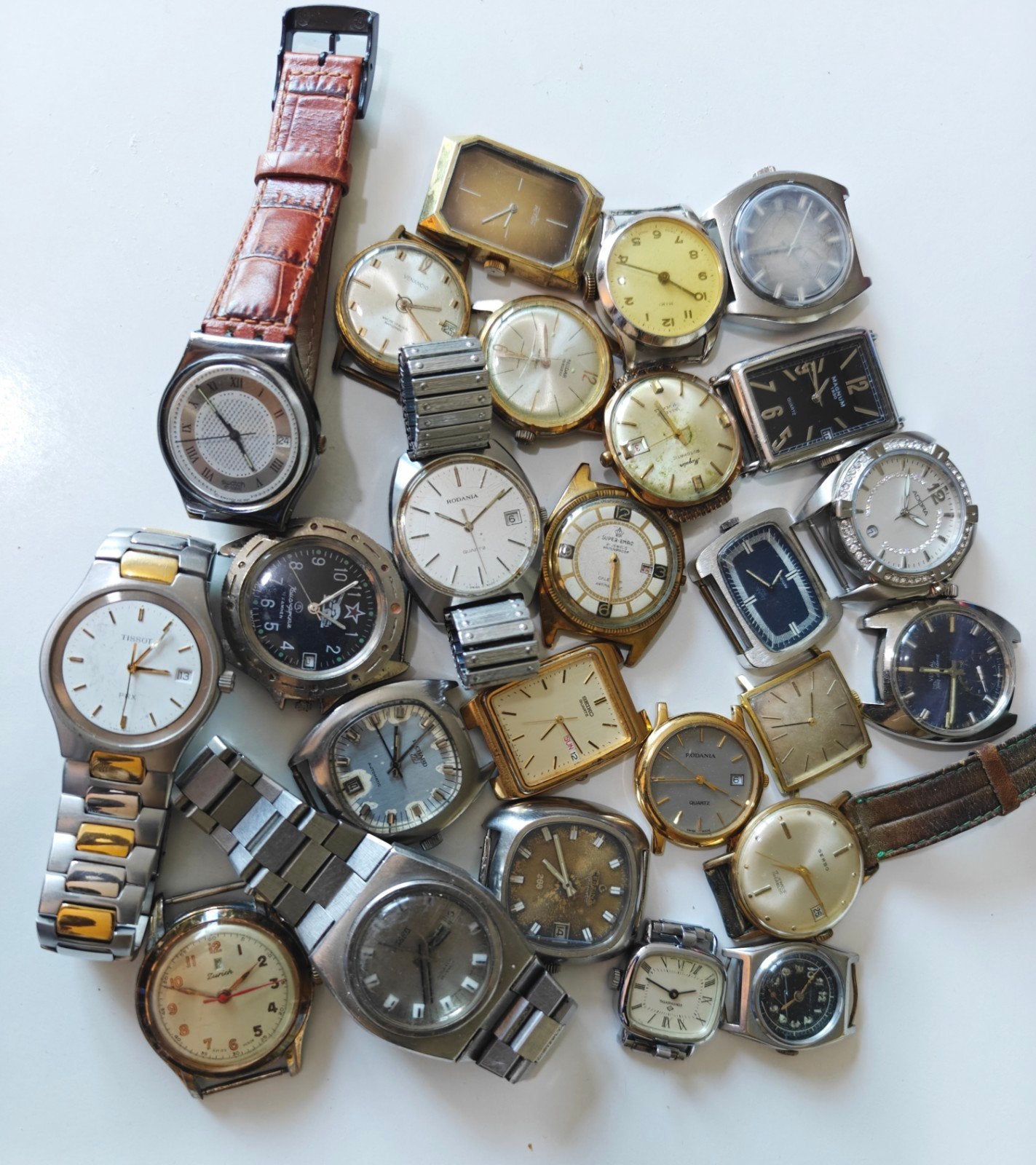 Lot montres vintage, Enlèvement ou Envoi