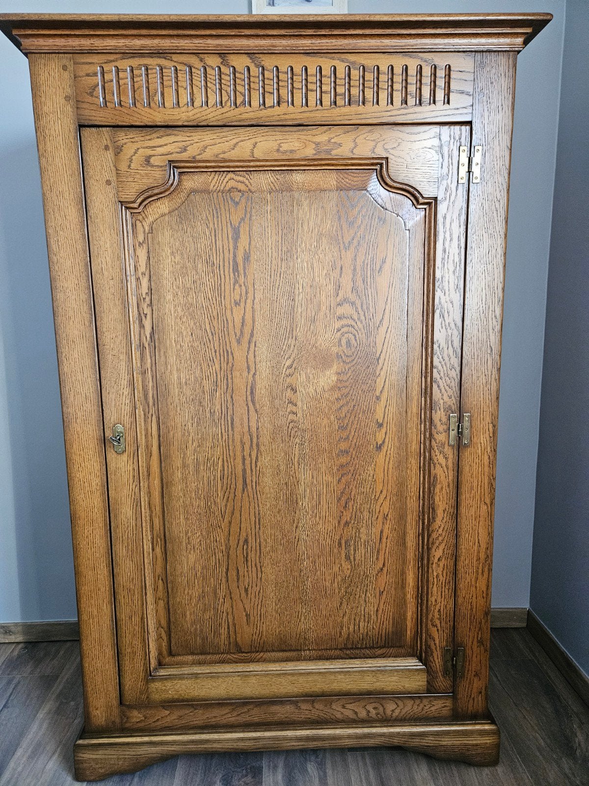 eiken broodkast, Ophalen, Eikenhout, 50 tot 100 cm, 150 tot 200 cm