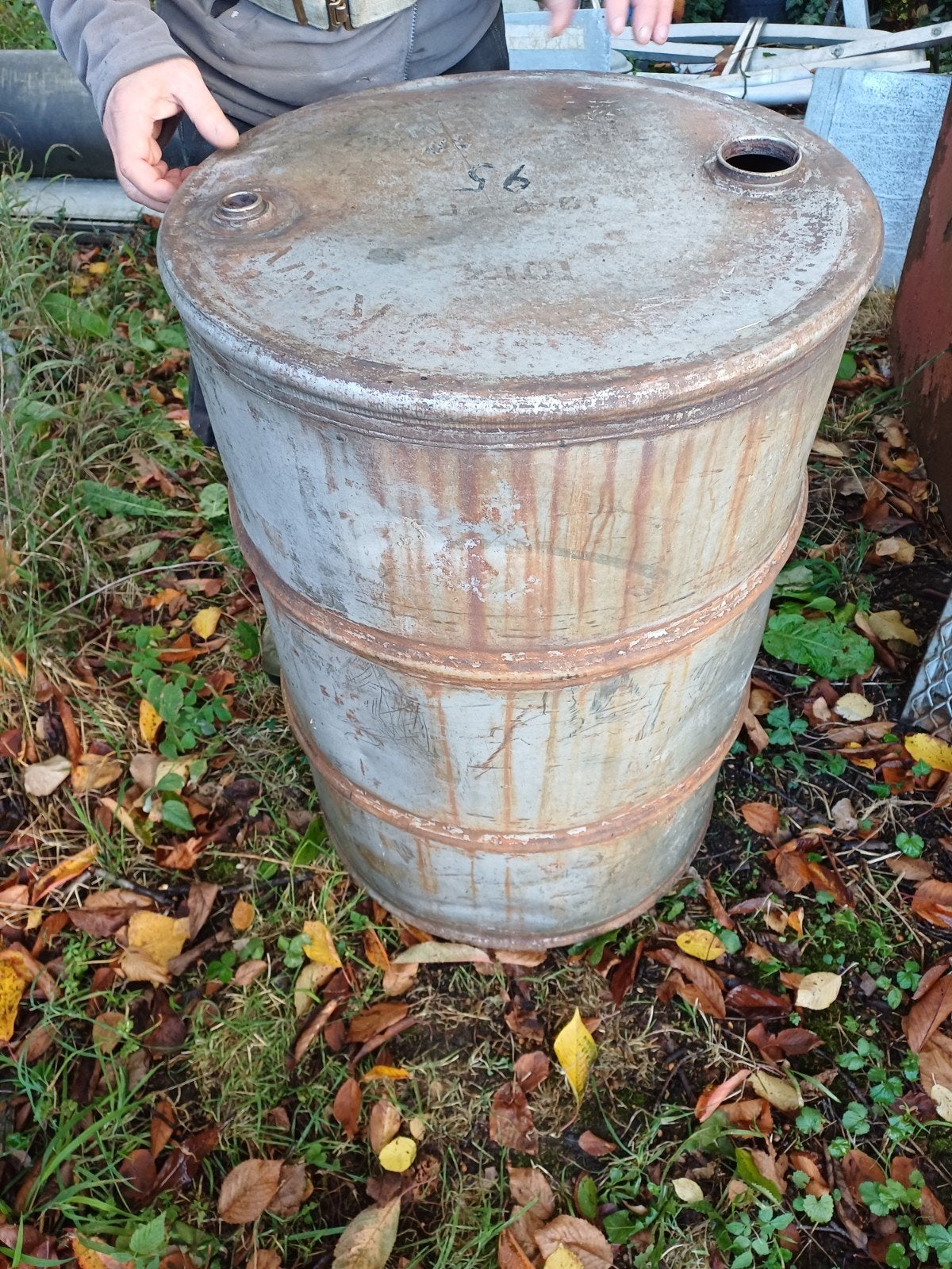 Tonneau 200 litres en Inox, Jardin & Terrasse, Enlèvement