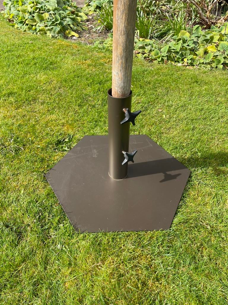 Parasol houder, Tuin en Terras, Ophalen, Zo goed als nieuw