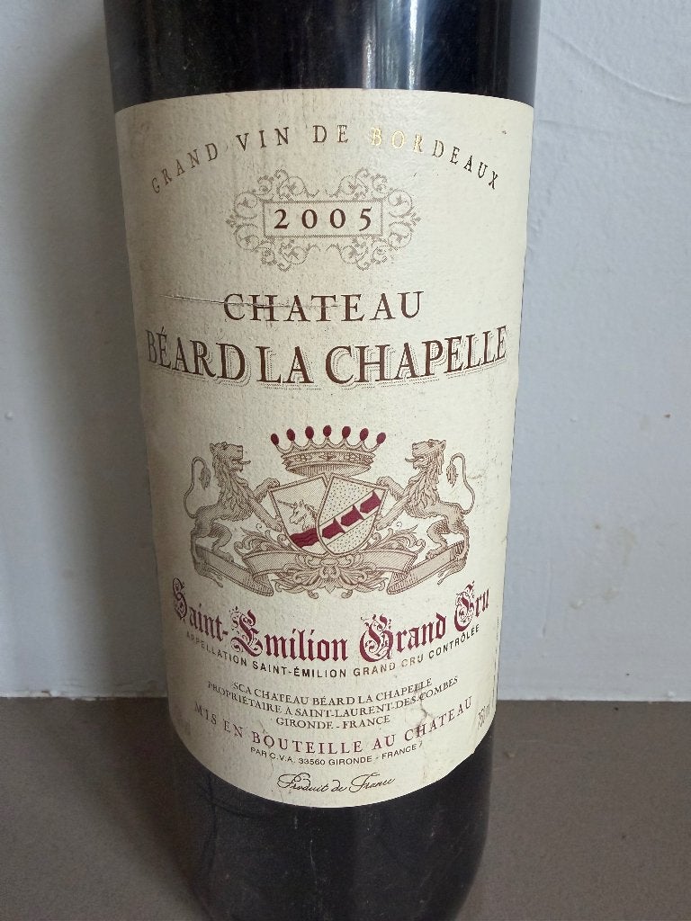 Wijn Beats La Chapelle 2005, Collections, Enlèvement ou Envoi, France, Vin rouge