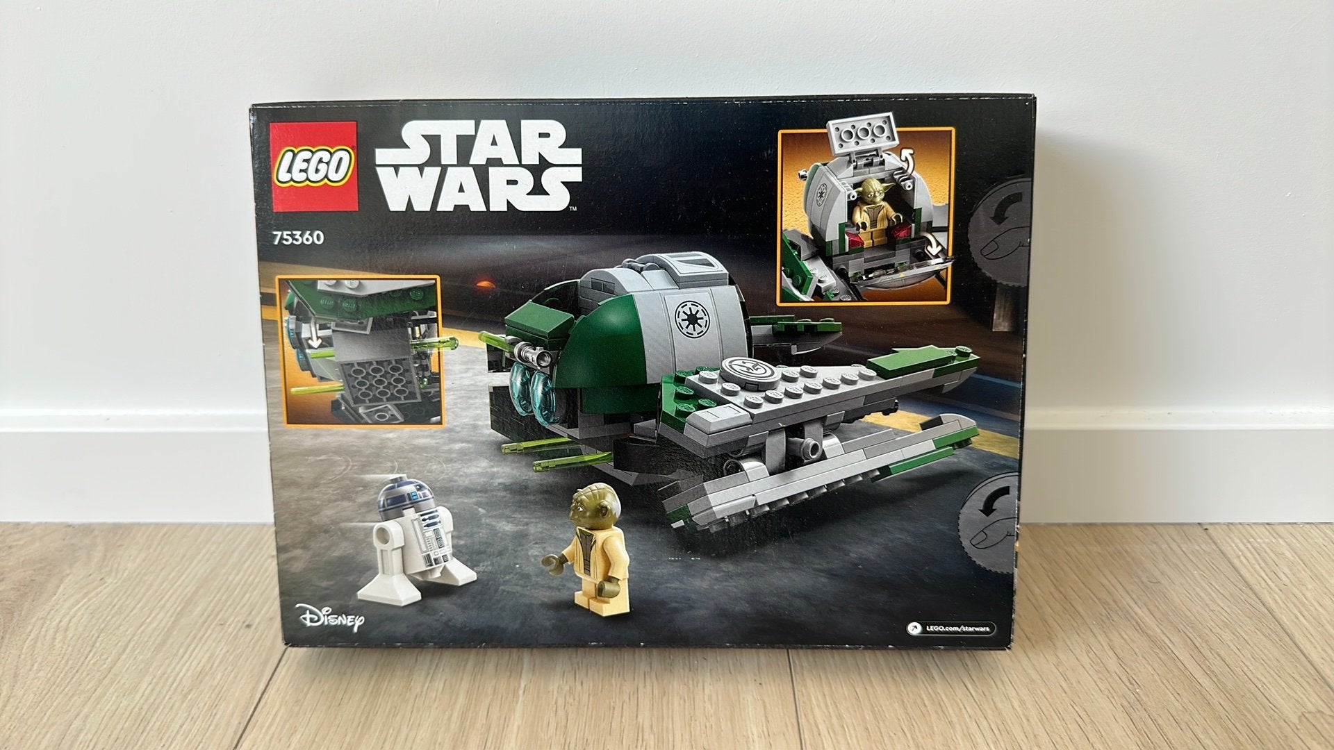 Lego 75360 Yoda Jedi Fighter, Ophalen of Verzenden, Zo goed als nieuw, Lego