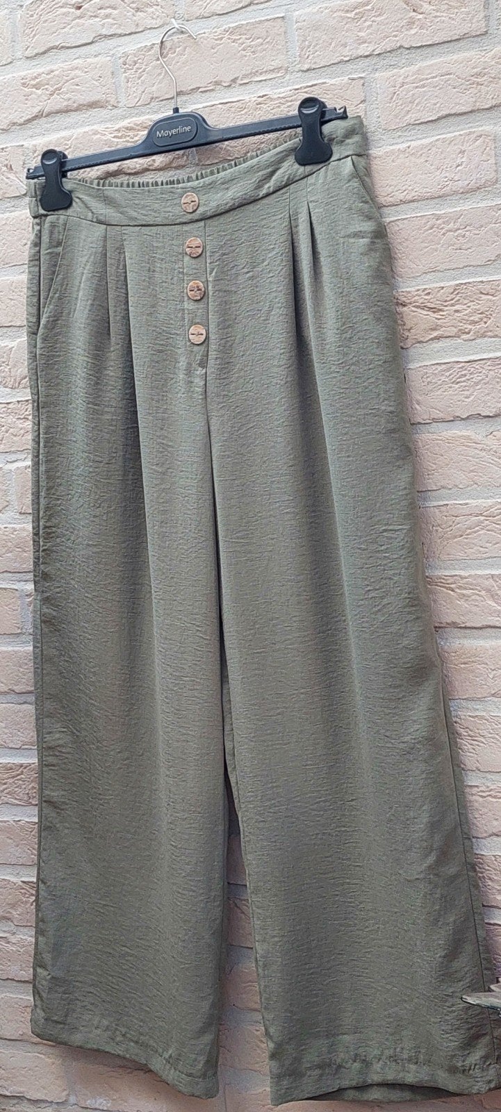 Broek maat 42 primark elastiek in achterzijde, Taille 42/44 (L), Enlèvement ou Envoi, Primark, Autres couleurs