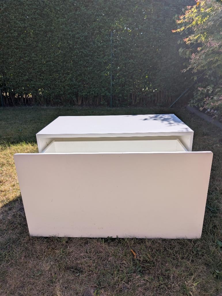 Småstad speelgoedkist / speelgoedlade (Ikea), Kinderen en Baby's, Gebruikt, Kast, 50 tot 70 cm, 75 tot 100 cm