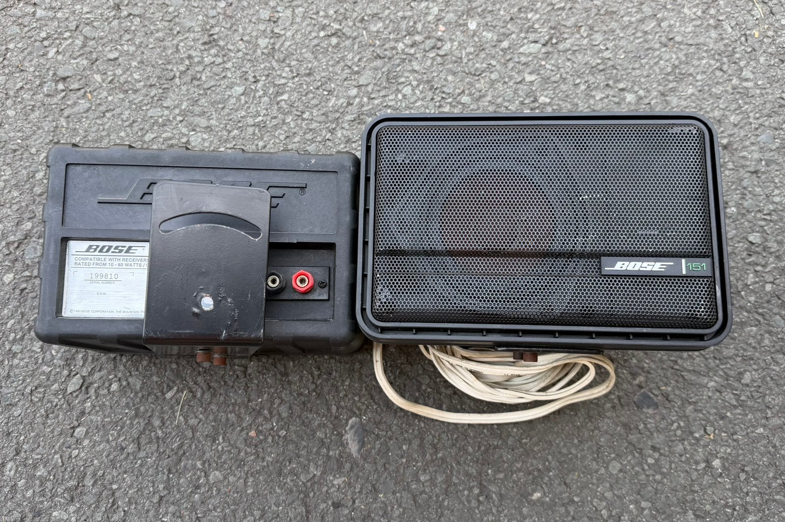 Boxen van Bose, Ophalen, Gebruikt, Bose