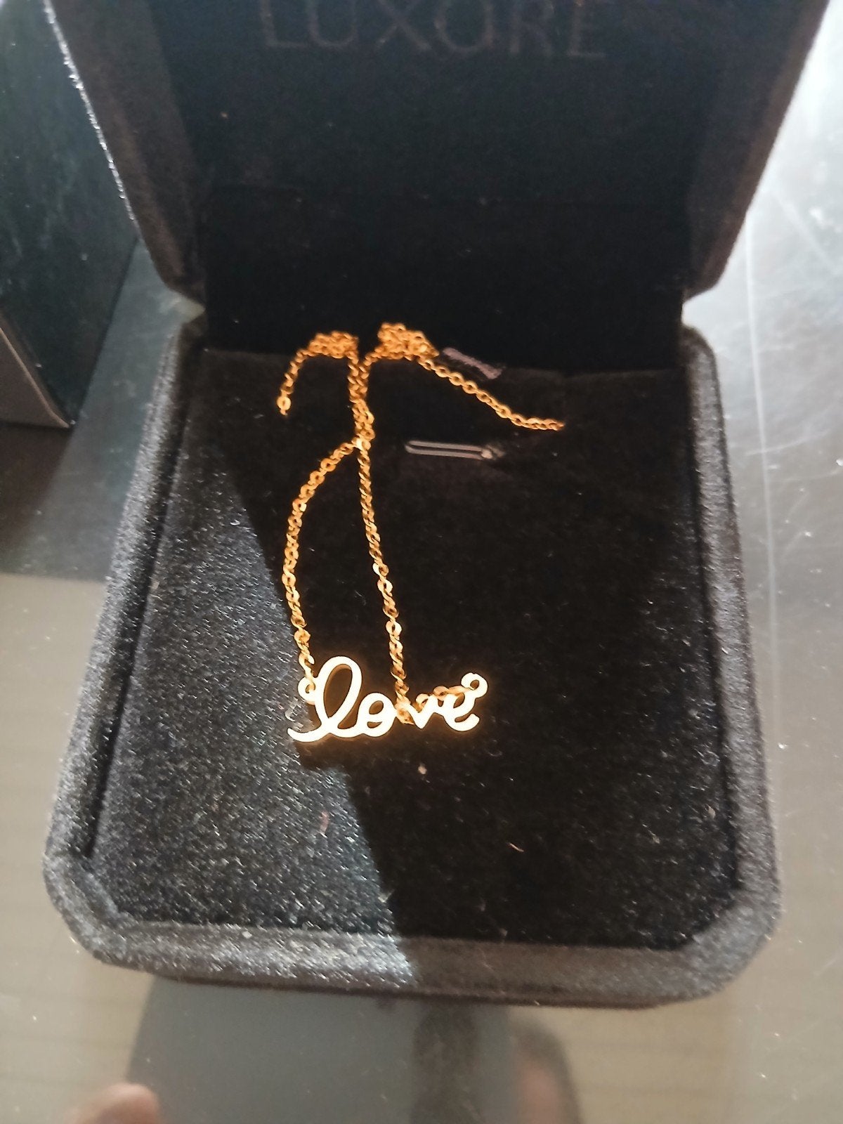 fantasie ketting, Ophalen, Zo goed als nieuw, Goud, Kunststof